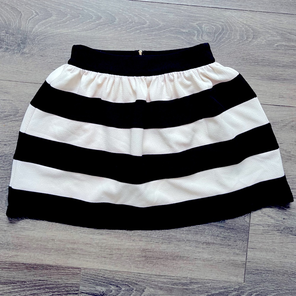 Striped A Line Skirt NWOT